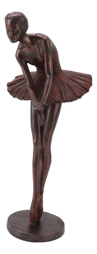 Estatua De Bailarina De Ballet Decoración Figuras De Resina