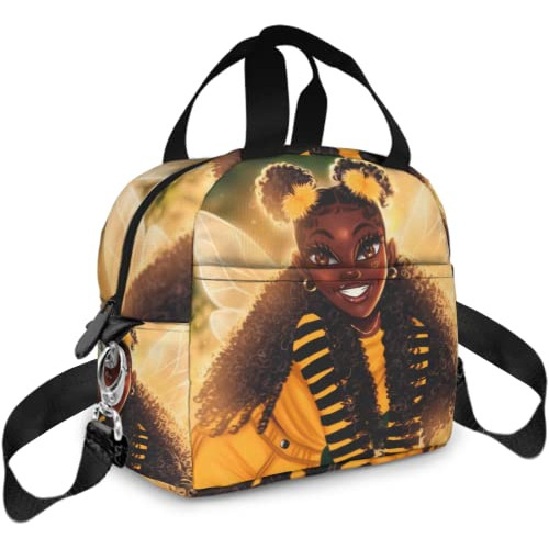 Yalinan African Girl Alnch Bag African American Slmby