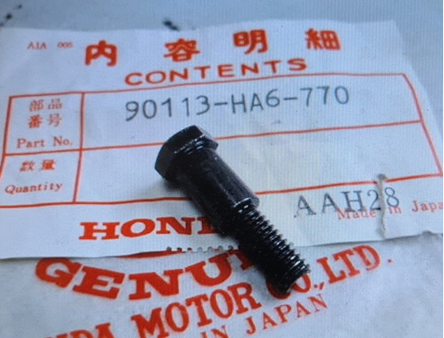 Tornillo Manija Embrague Original Honda Tornado Falcon Nx4