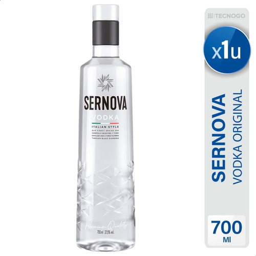 Vodka Sernova Clasico Origen Italia - Mejor Precio