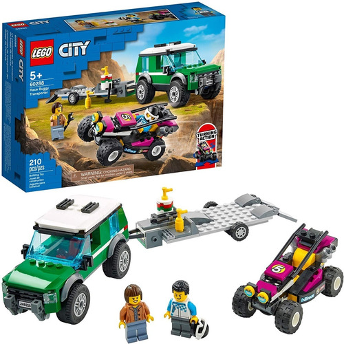 Lego City Transportador De Buggy De Carrera 60288