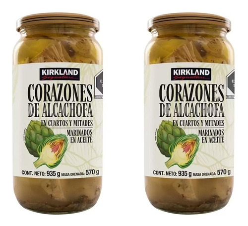 Corazones De Alcachofa Kirkland 2 De 935g
