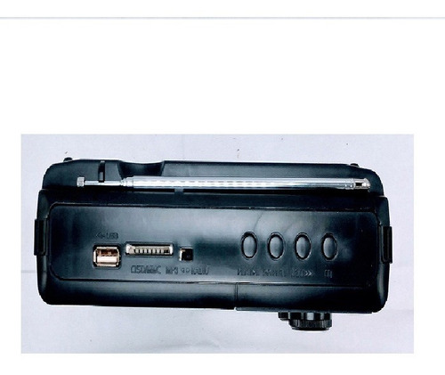 Imagen 6 de 8 de Radio 4 Bandas Am/fm Con Lector De Memorias Control Remoto