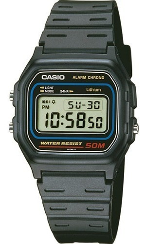 Reloj Casio Unisex W-59-1vqes Vintage Digital Sumergible Pr