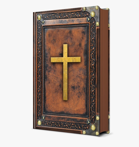 Livro Bíblia Sagrada Vintage Marrom - Nvi