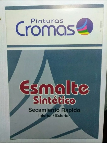 Pinturas Cromas Aceite 1\4 Esmalte Sintético Secado Rapido 