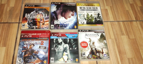 Vendo Juegos Ps3