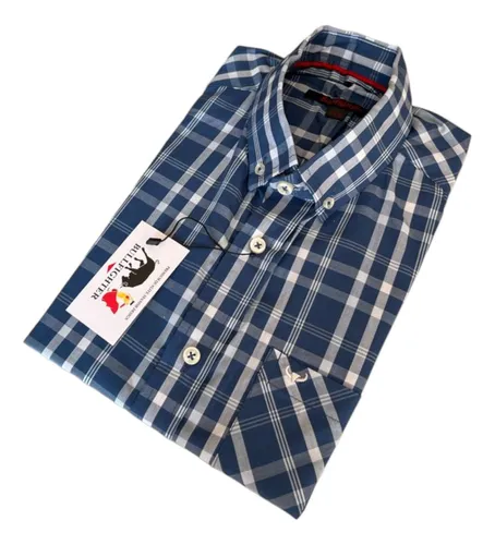 Camisa xadrez cheap burberry masculina