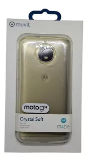 Funda P/ Moto G5s Crystal Skin Case Muvit M4de Protector