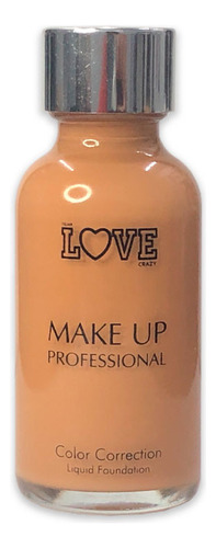 Maquillaje Liquido Envase De Vidrio Tejar Love Crazy