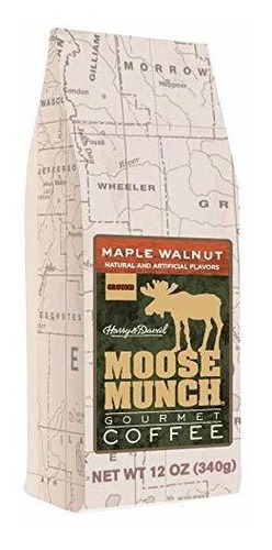 Moose Munch Gourmet Ground Coffee By Harry & David, 12 Oz Ba