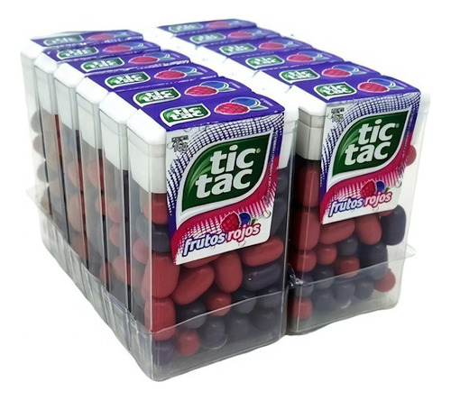 Tic Tac Frutos Roj - Emp X 12 U