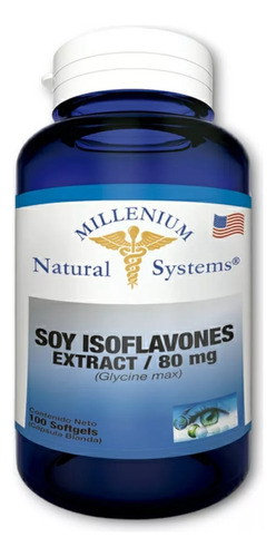 Soy Isoflavones 80 Mg X 100 - g a $42500