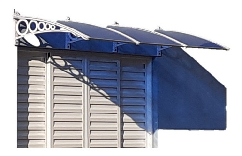 Toldo Policarbonato Alumínio 1,00x50
