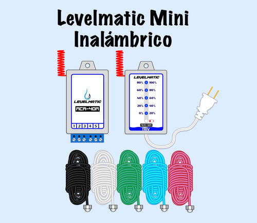 Medidor De Nivel De Agua En Tanques Inalambrico Levelmatic