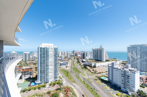 Imagen 12 de 21 de Apartamento Con Vista Al Mar En Venta Alexander Boulevard Punta Del Este - Punta Del Este Mansa