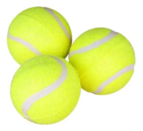 Pack 3 Pelotas De Tennis Deporte 
