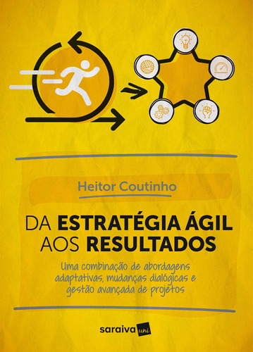 Da estratégia ágil aos resultados: Uma combinação de abordagens adaptativas, mudanças dialógicas e gestão avançada de projetos, de Coutinho, Heitor. Editora Saraiva Educação S. A., capa mole em português, 2019