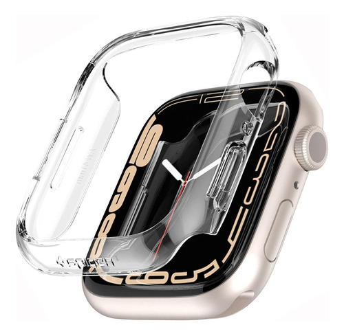 Case Spigen Thin Fit Compatible Con Apple Watch 41mm Clear