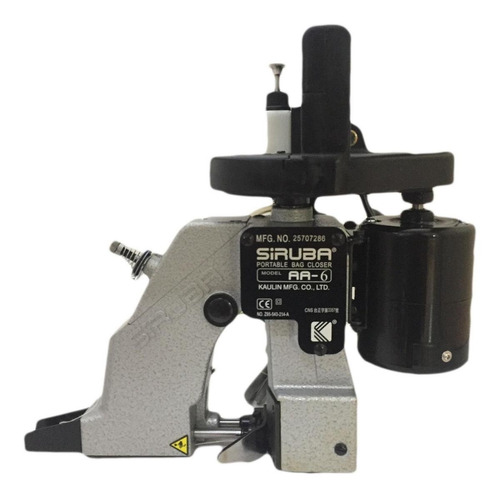 Máquina de coser cerradora Siruba AA AA-6 portable gris 220V