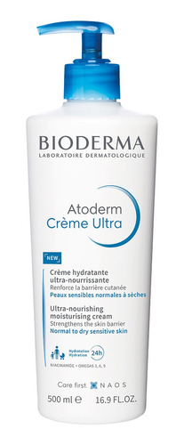 Bioderma Atoderm Crema Nutritiva Que Hidrata Y Protege 500ml