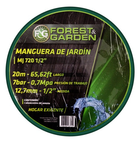 Manguera Jardin 20mt Mj7201/2 -emat Cml1