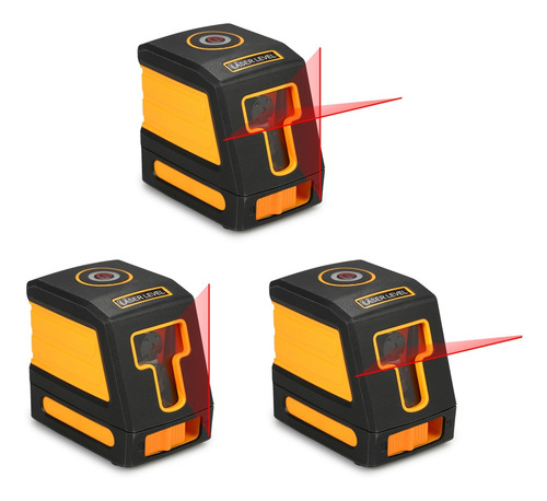 Imagem 8 de 9 de Nível Laser 2 Linhas Auto-nivelamento Vermelho Profissional