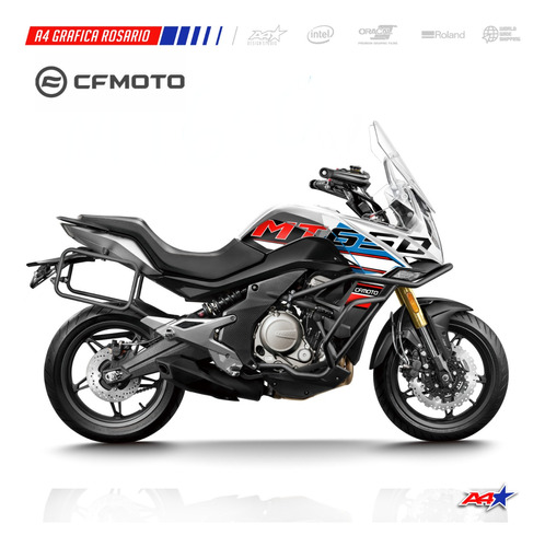 Calcos Cfmoto Mt650 Mt 650 Diseño Big Mt Tanque