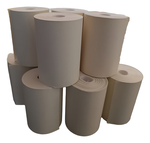 Bobina Térmica 100% Reciclado 80mm X 40m - Kit 10 Unidades