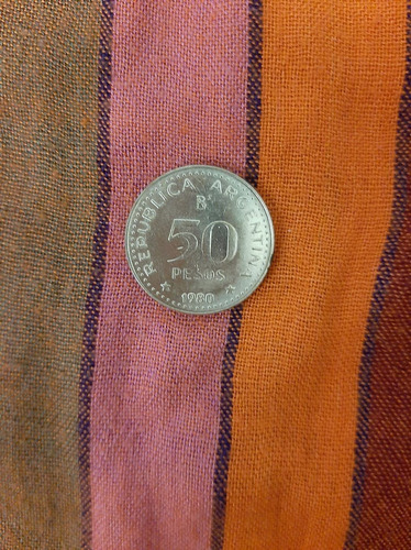Moneda 1980 - 50 Pesos - República Argentina 