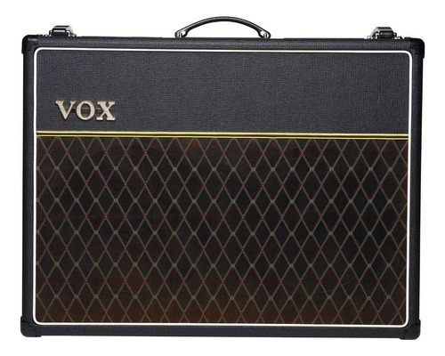 Imagen 3 de 4 de Amplificador VOX Custom Series AC30C2 Valvular para guitarra de 30W color negro 220V