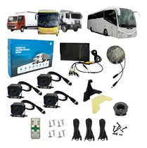Comprar Kit 4 Cámaras + Pantalla De 10 Dvr + Cable Camión Bus 12-24v