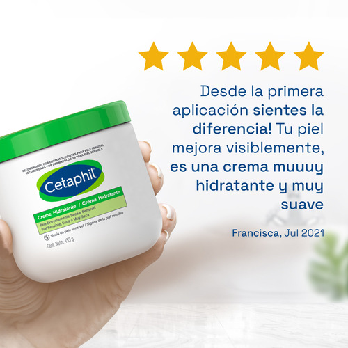 Crema Hidratante Corporal Cetaphil En Pote 453g