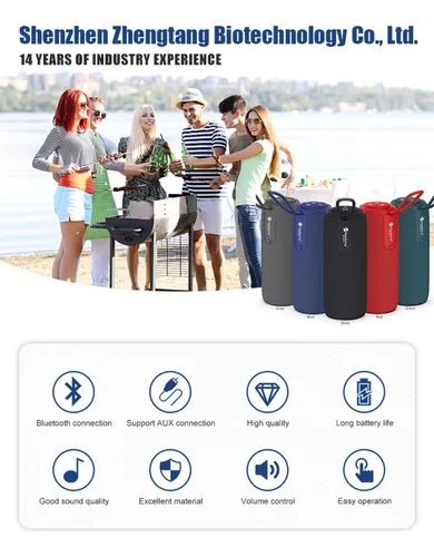 Bocina Parlante Mi Portable Bluetooth Speaker Radio Nr8013