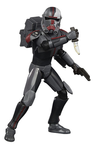 Star Wars The Black Series Bad Batch Hunter - Figura De Acc.