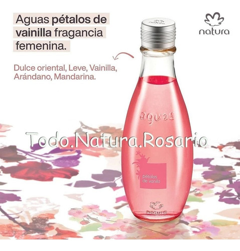 Natura Aguas Pétalos De Vainilla 150ml Todo Natura Rosario Volumen de la unidad 150 mL