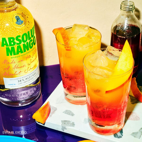 Vodka Absolut Sabor Mango Botella 700ml Importado