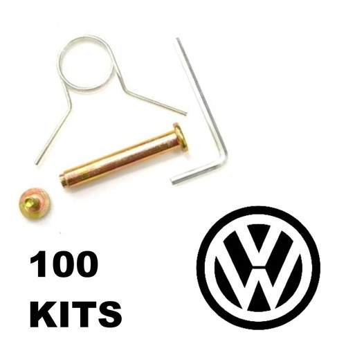 Kit 100 Mola Alavanca Câmbio Gol Voyage Saveiro G5 Fox Polo