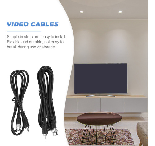 Cable Conversor Ypbpr Bnc Av Cable Efficient 2 Piezas