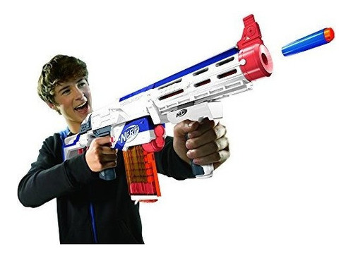 Nerf N-strike Elite Retaliator Dart Blaster, Stock, Grip, Ba