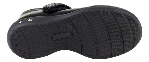 Zapato De Charol Niña Chabelo C23-a Negro Escolar Semivestir