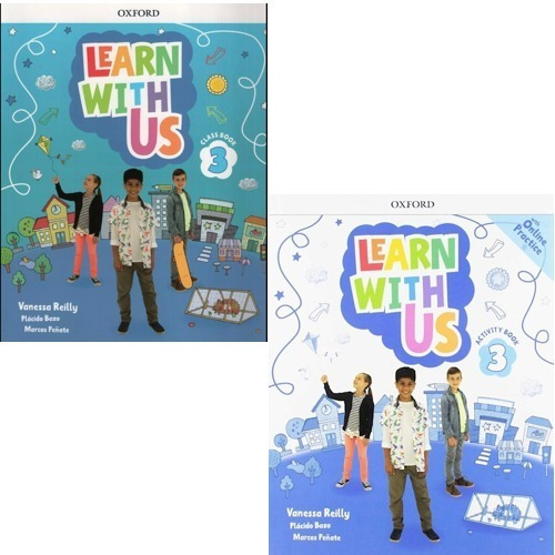 Learn With Us 3 - Class Book And Activity Book - Oxford