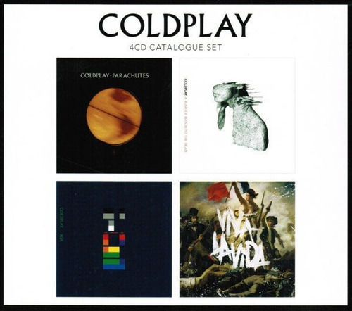 Imagen 1 de 1 de Boxset Cd Coldplay 4 Primeros Cds Nuevo Y Sellado Obivinilos