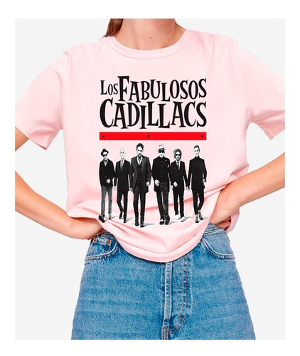 Polera Los Fabulosos Cadillacs Concierto Banda De Rock C-831