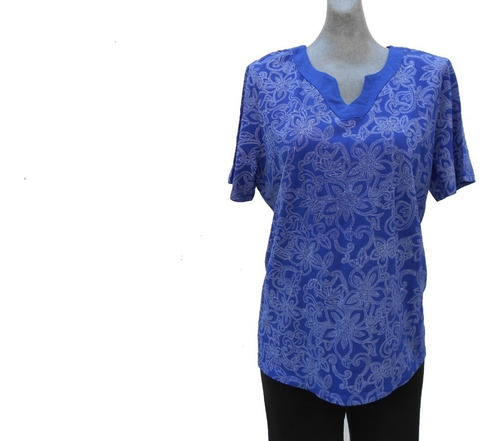 Blusa Azul, Marca George (Usado)