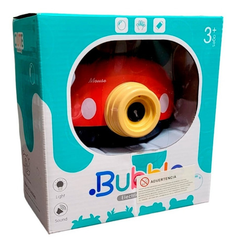 Burbujero Automático Cámara Ratón - Vamos A Jugar