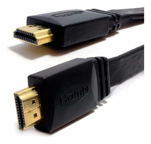 Cable Conexion Hdmi 3m Full Hd 1080p / Cable Plano 3 Metros