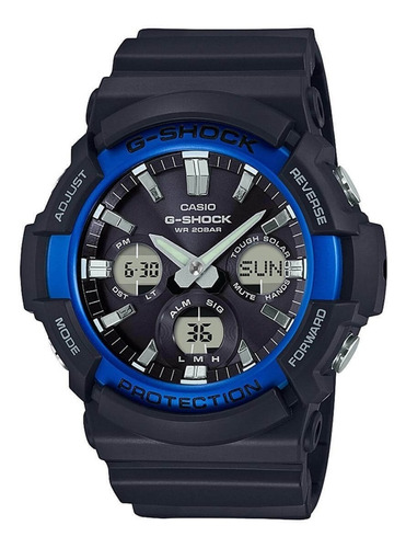 Relógio Casio G-shock Gas100b-1a2 Tough Solar C/ Nota 