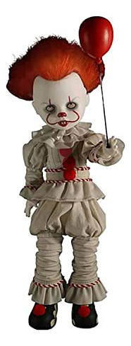 Mezco Toyz Living Dead Dolls It Pennywise Clown, 10 Pulgadas
