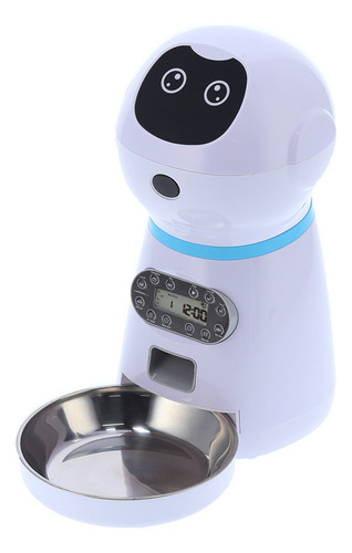 2025 Alimentador Automático For Mascotas Con Forma De Robot